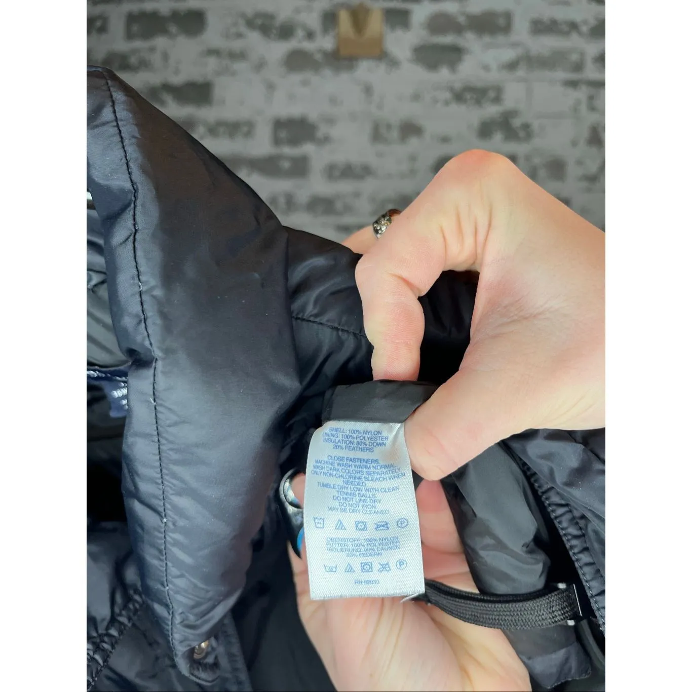 Lands end | women black puffer vest down filled - Image 4