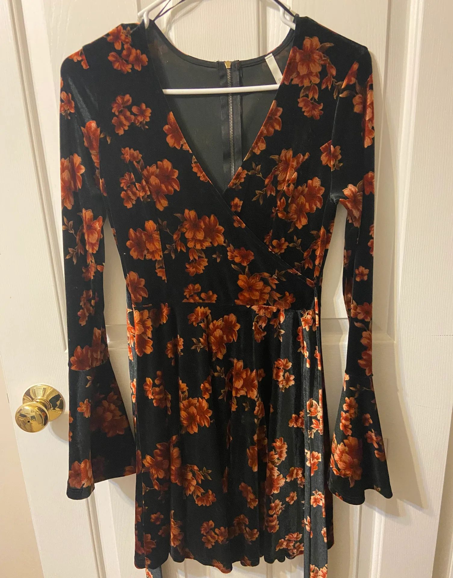 Velvet Mini Dress - Image 2