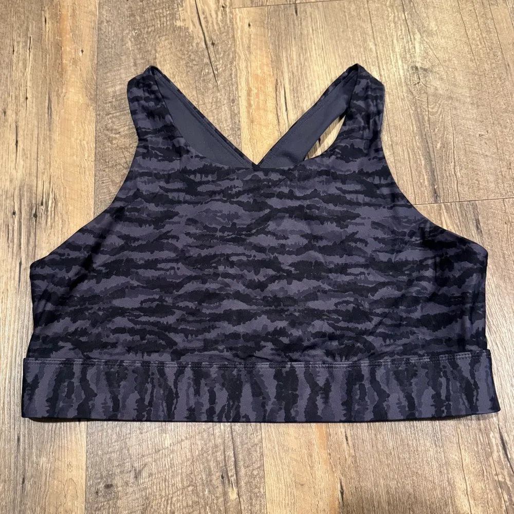 Fabletics No Bounce Sports Bra Grey - Image 2