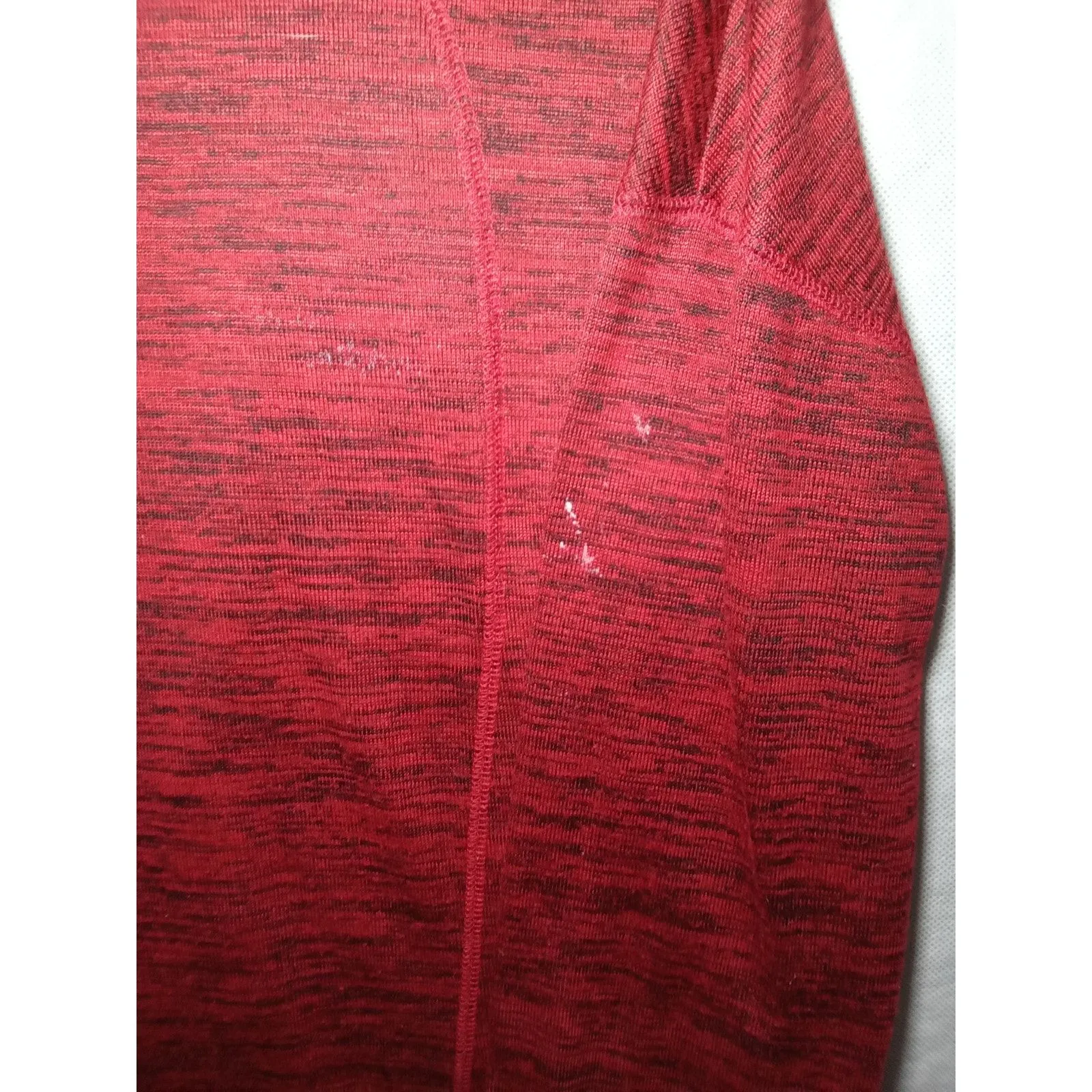 Marc New York womens‎ large red and black pullover sweatshirt - Image 2