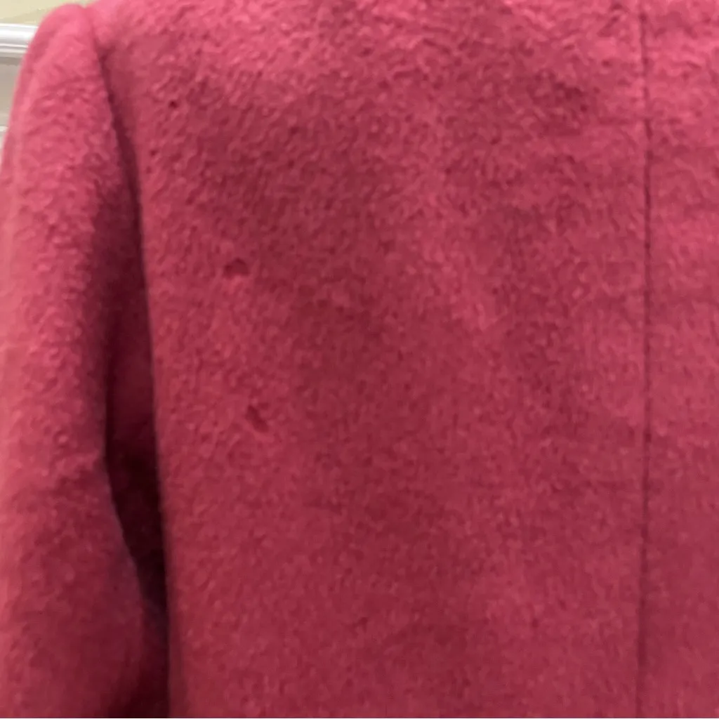 VTG 1950s Kramer’s of New Haven 100% wool luxury brand red coat / M / EUC Size M - Image 10