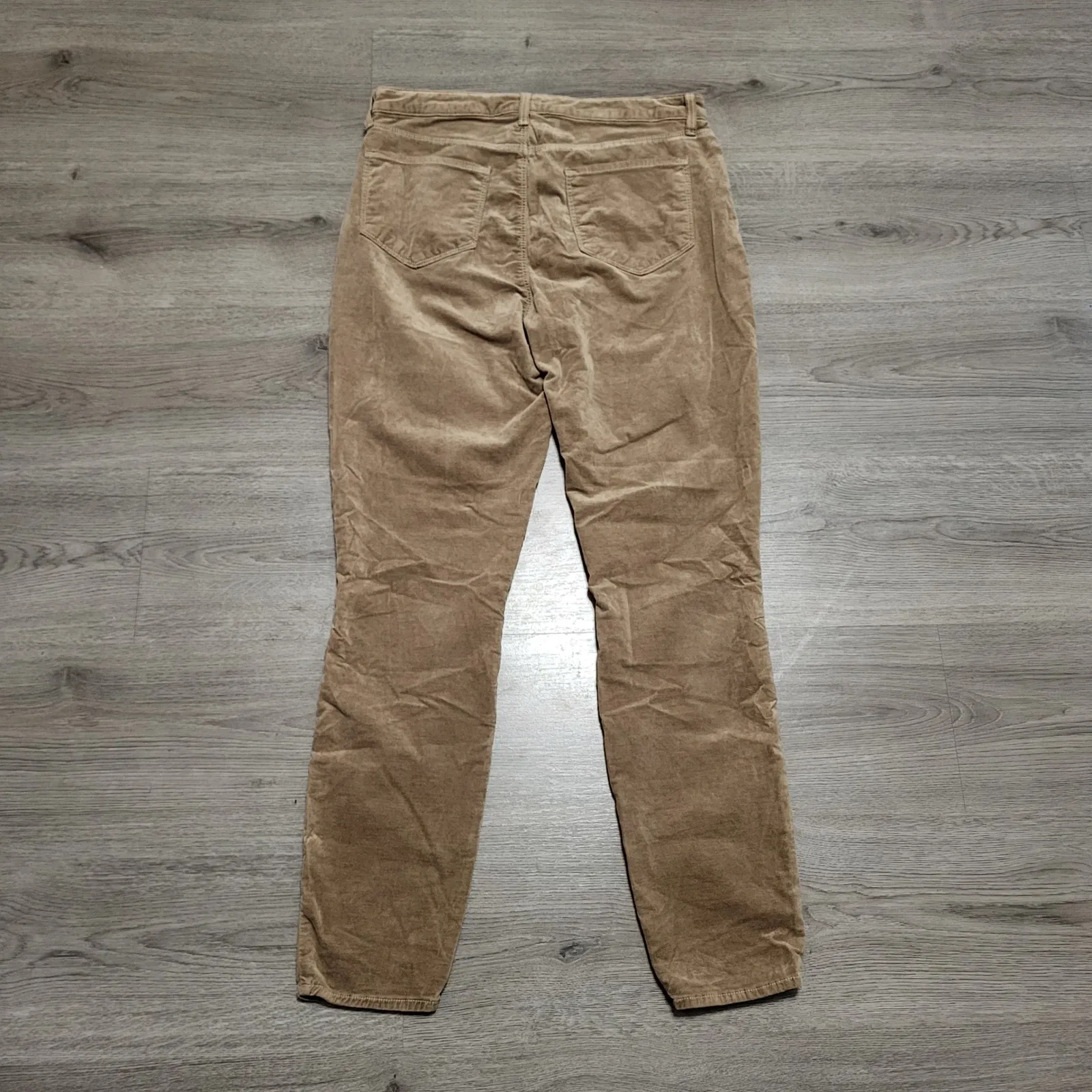 L'AGENCE MONIQUE Ultra High Rise Skinny Corduroy Pants Dark Cappuccino Size 31 - Image 5