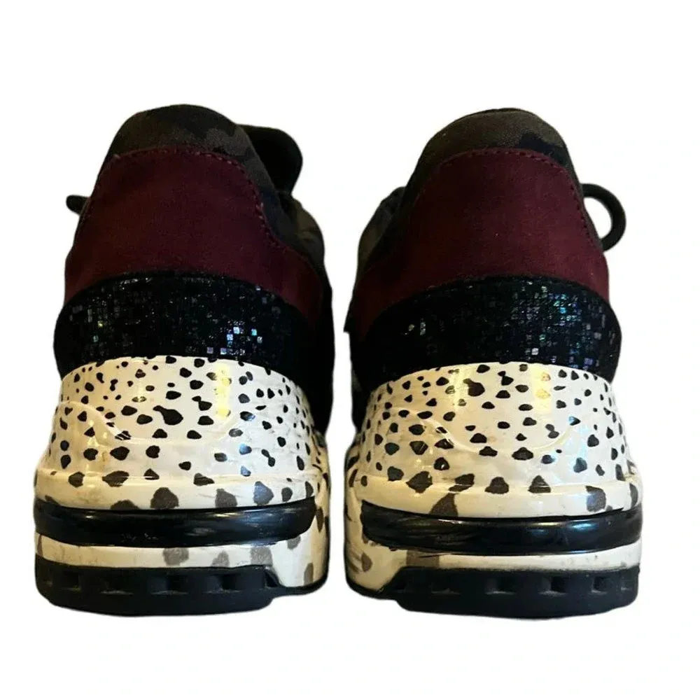 Steve Madden Sneaker Barra Bara 01S1 platform cliff heal US 7 - Image 5