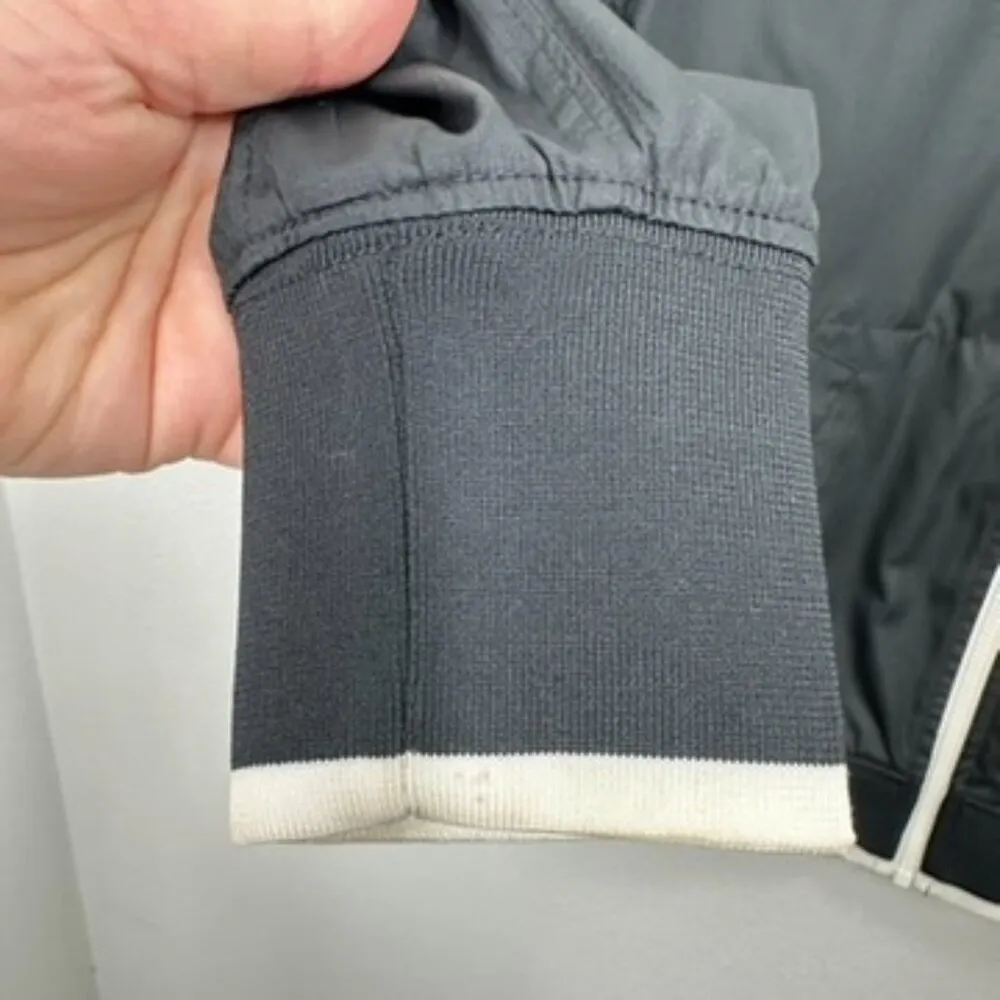 Nike Sportswear Women's Size Small Black White Logo Full Zip Windbreaker Classic - Image 5