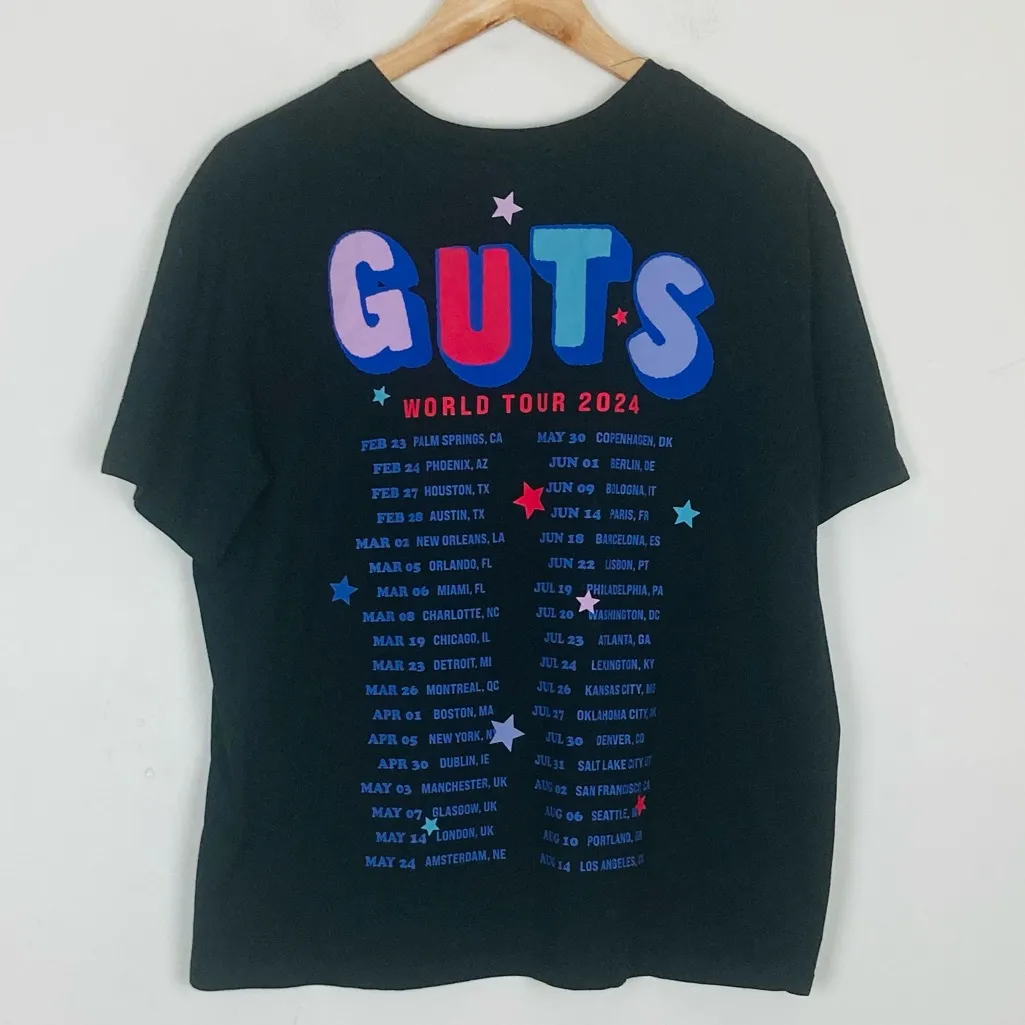 Olivia Rodrigo “Guts” tour concert t - Image 2