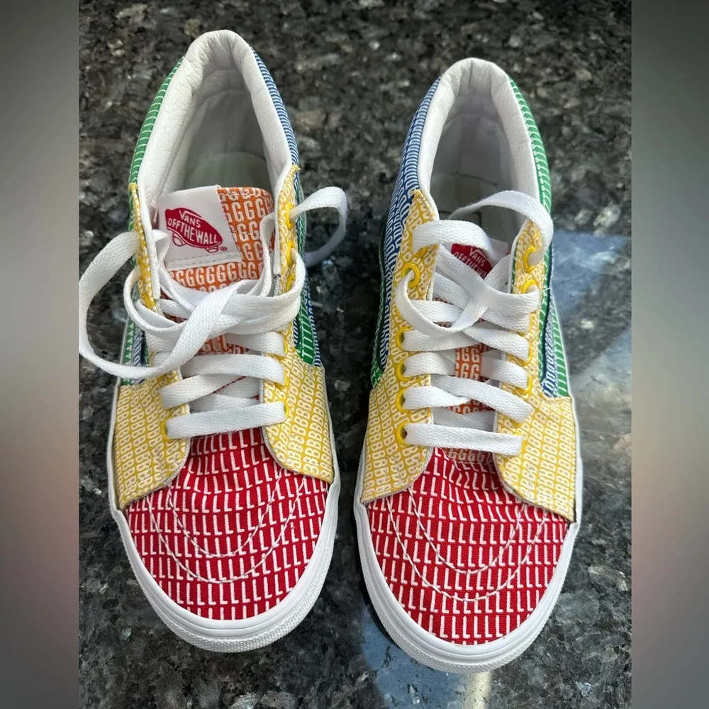 Vans Limited Edition Sk8 Pride Midi Too Sneakers Mens 5.5 / Women’s 7 LGBTQ - Image 4