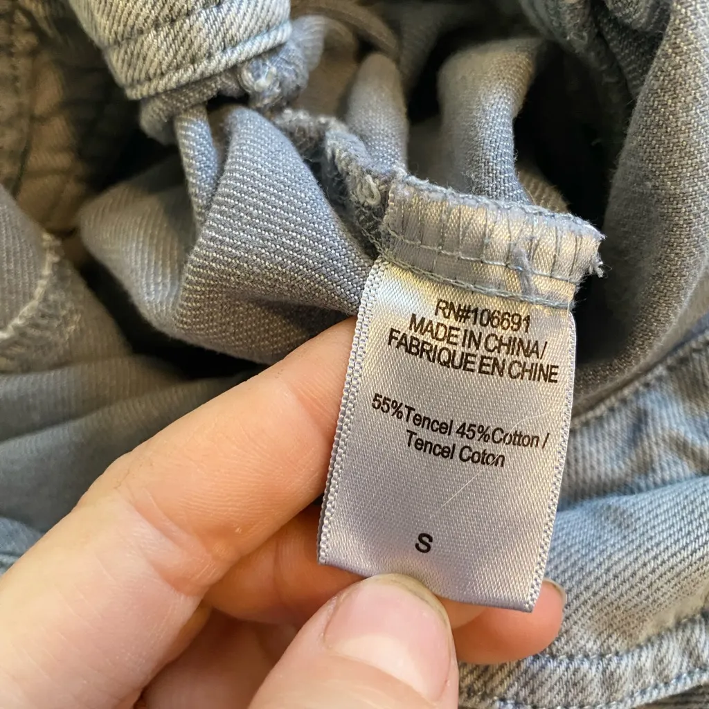 Young Fabulous and Broke  Revolve denim chambray jumpsuitsuit - Image 4