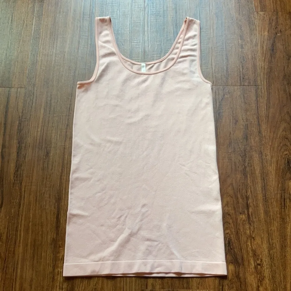 Skinny tees basic tank top one size‎ Pink Size undefined - Image 2