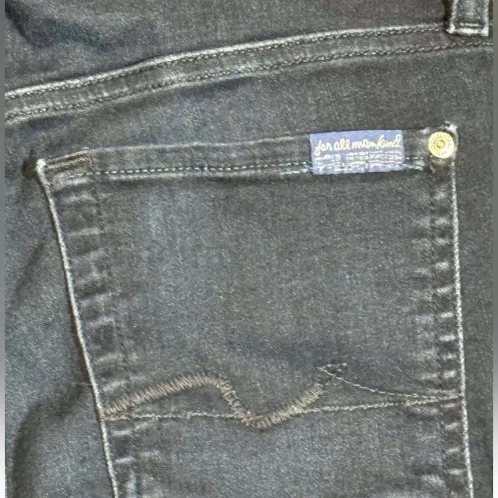 7 For All Mankind Women’s Gwenevere Ankle Denim Blue Jeans Size 32 Skinny - Image 8