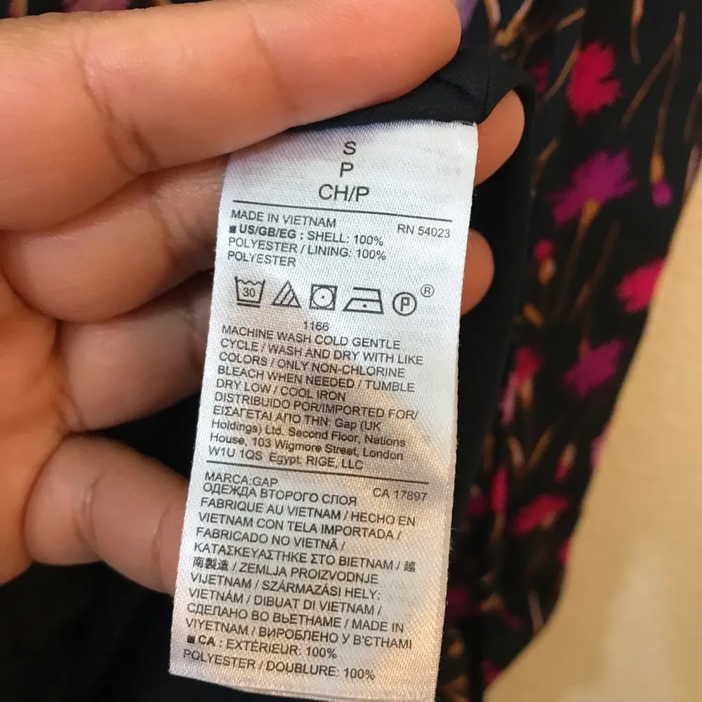 Gap  Floral Maternity dress SZ S - Image 7