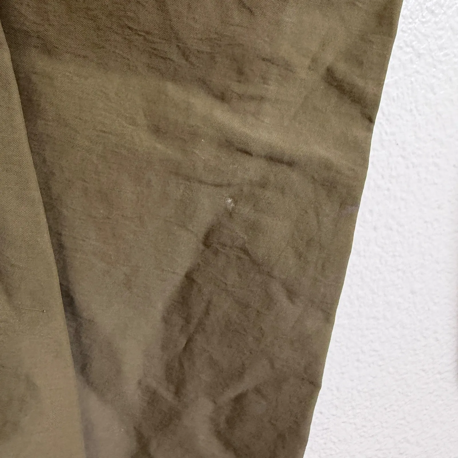 Vtg Abercrombie & Fitch Cargo Pants Womens 4 Khaki Red Parachute Bootcut Y2K - Image 16