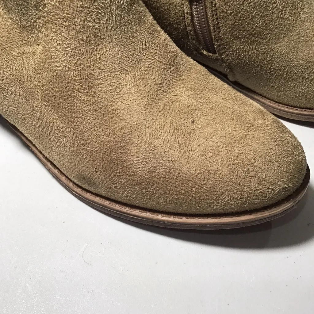 JG Faux Leather Ankle Boots Booties - Image 9