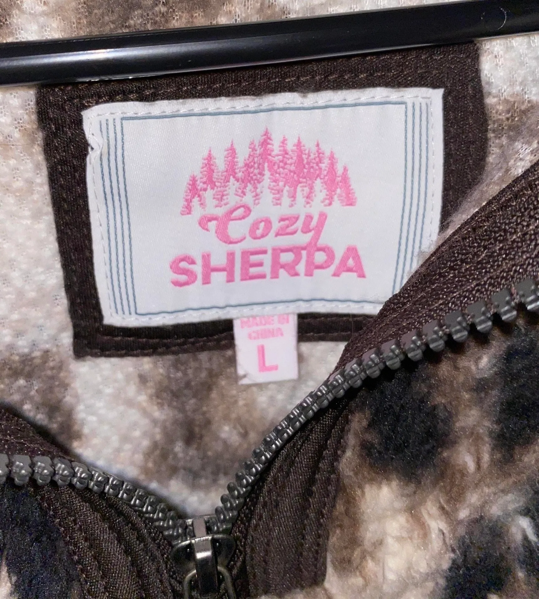 Sherpa Quarter Zip Size L - Image 3