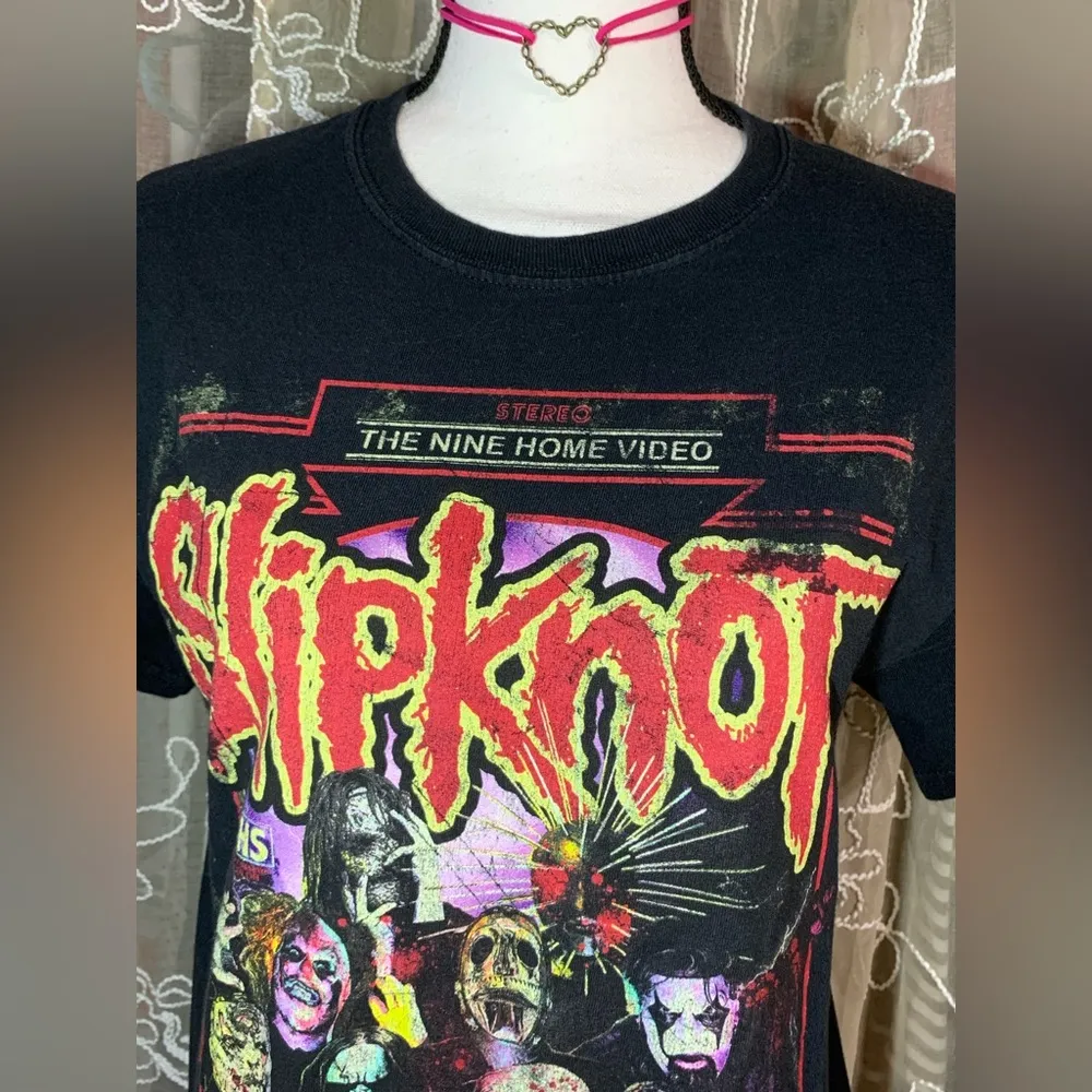 Slipknot Devil In the Nine Home Video Band Tee Shirt Black - Image 4