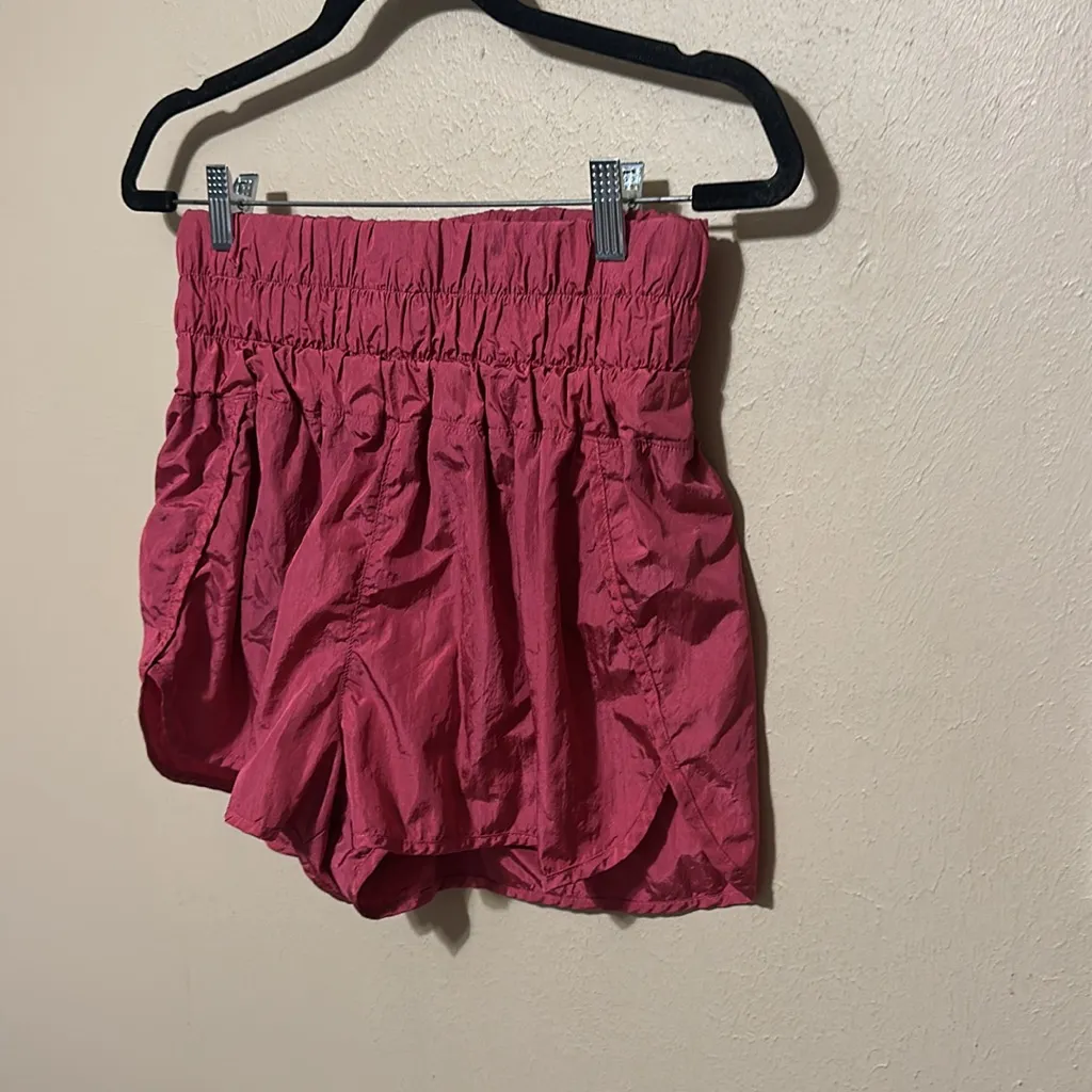 Free‎ People Movement The Way Home Pink Shorts Size Large - Image 2