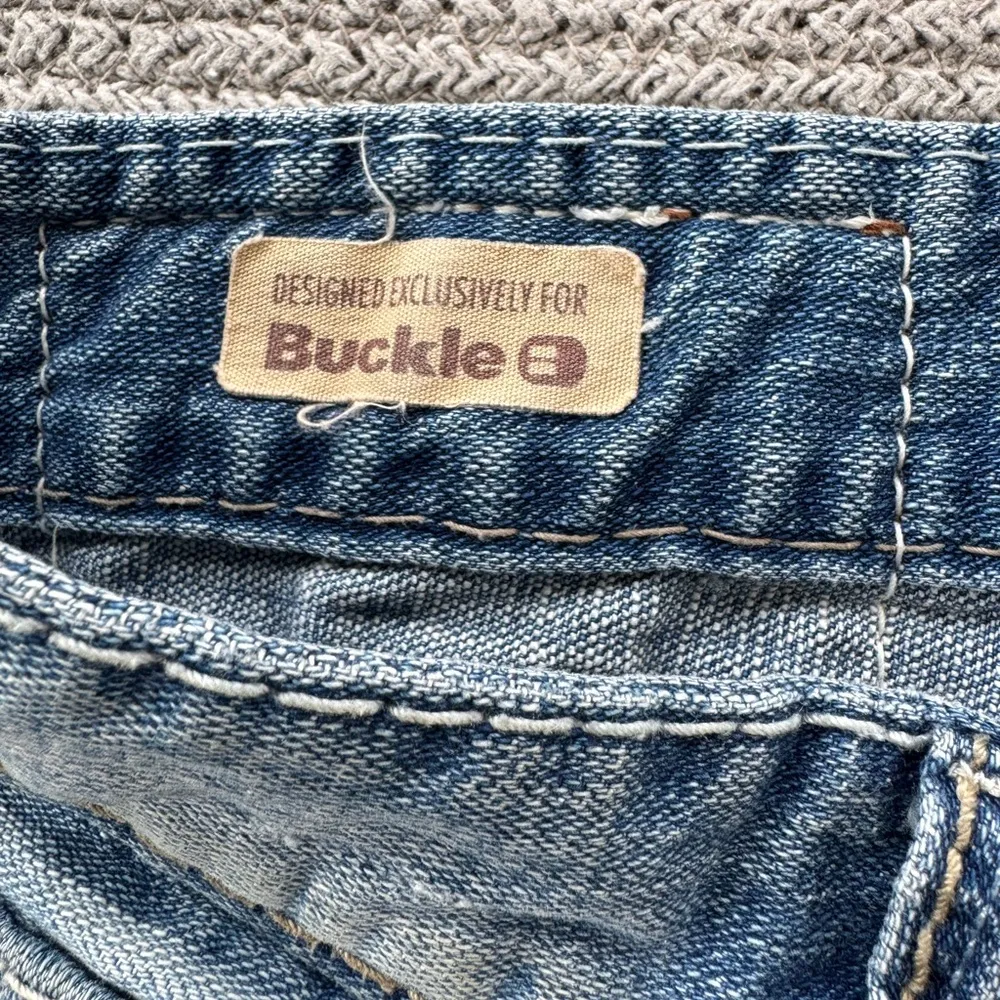 Buckle Big Star Orion Low Rise Embellished Western Bootcut Denim Jeans Size 29R - Image 4