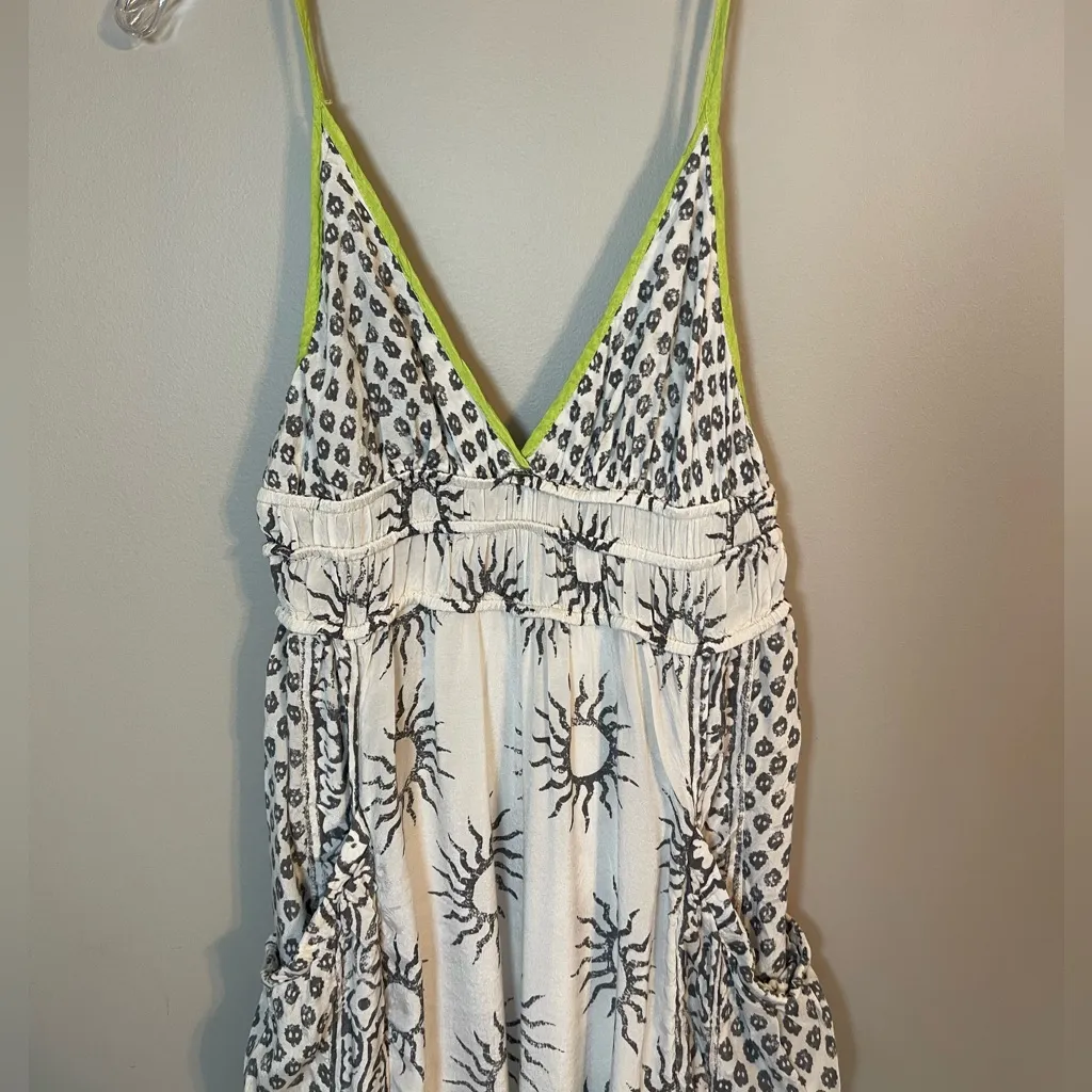 Urban Outfitters Out From Under Hollis Lounge sunburst print harem leg jumpsuit - Image 3