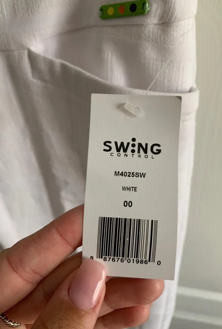 Swing Tummy Control Golf Pants White Size 00 - Image 3