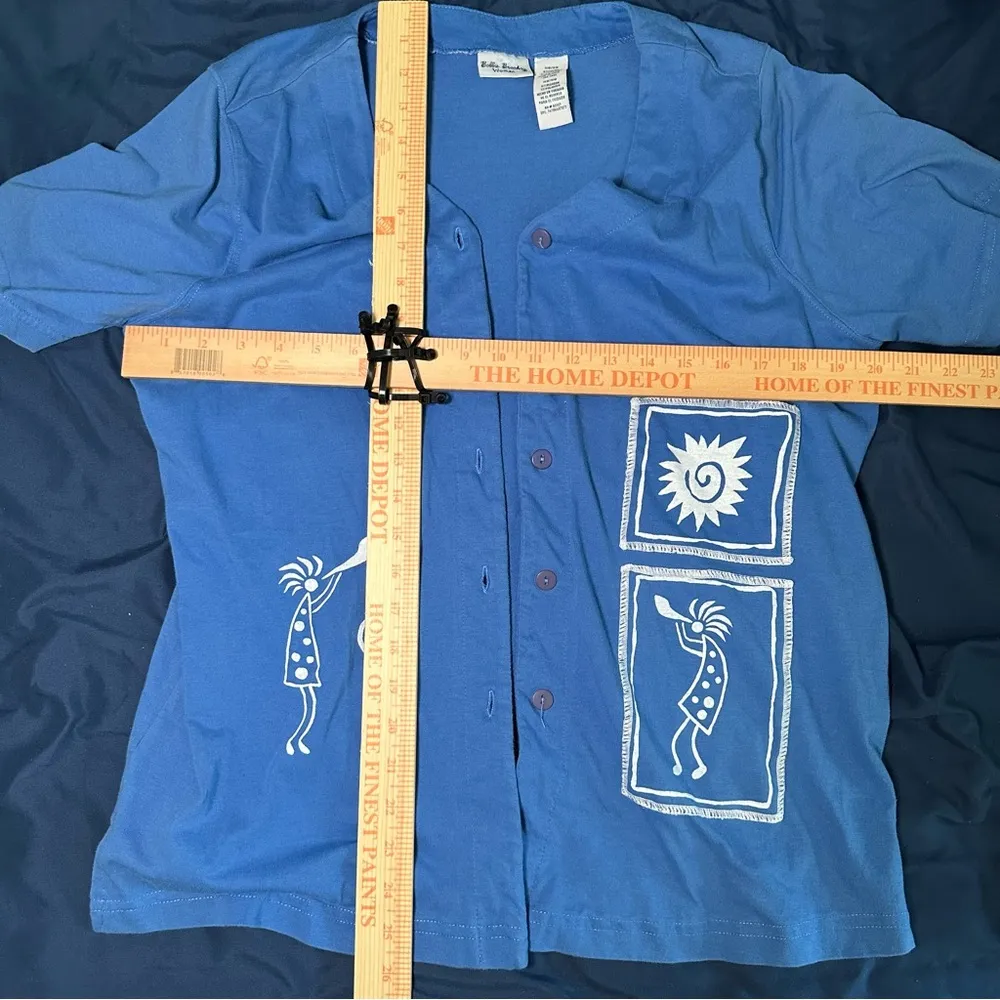 Bobbie Brooks Blue Midi Sundress Casual Resort Wear Size undefined - Image 8