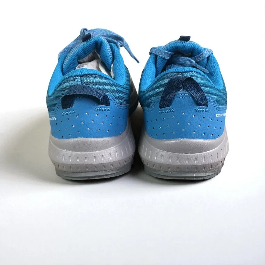 SAUCONY Excursion TR15 Trail Running Shoes W's 8 Alloy/Topaz Athletic Travel NWB - Image 8