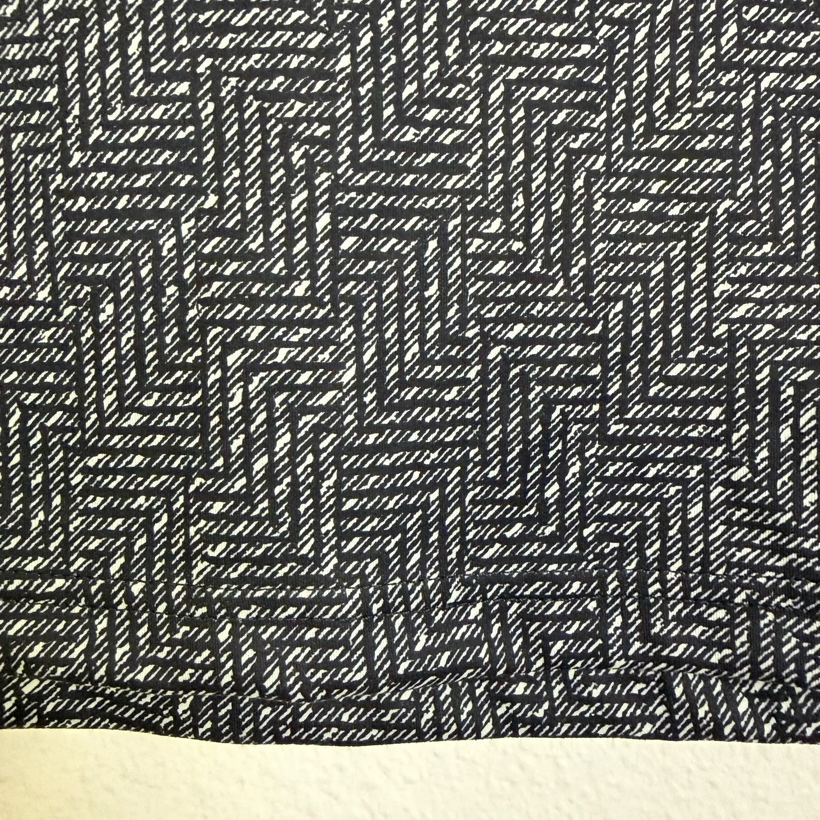 Waggle Golf Top Womens XS Black 1/4 Zip Long Sleeve Printed Stretch Outdoors - Image 10