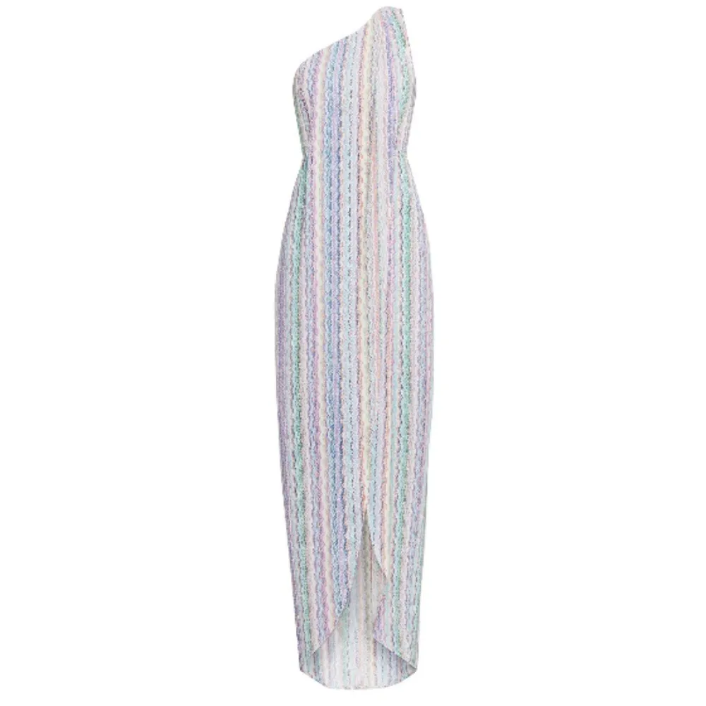💕BCBMAXAZRIA💕 Striped One-Shoulder Maxi Dress 8 - Image 6