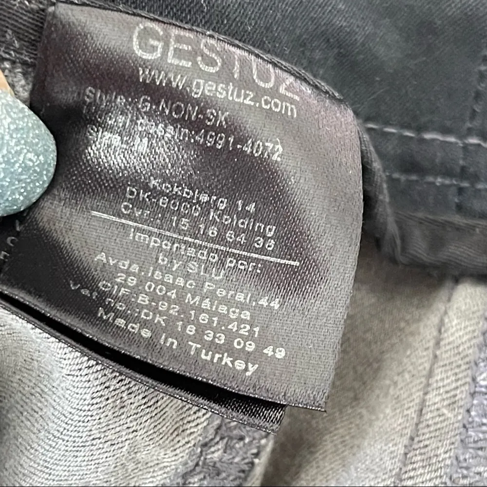 GESTUZ | Gray Mesh Panel Mini Skirt Sz M Size M - Image 24