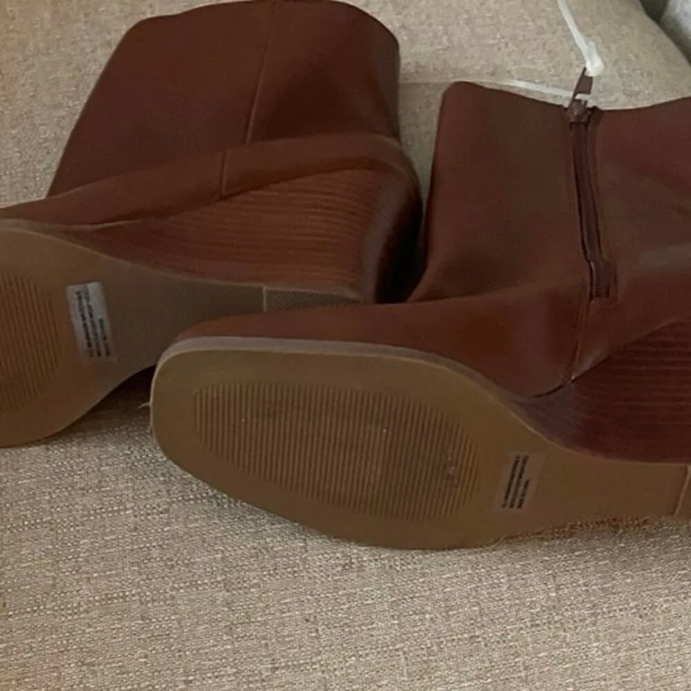 Dolce Vita Women’s Tessie Wedge Bootie, S75 Tan Size 8 - Image 7