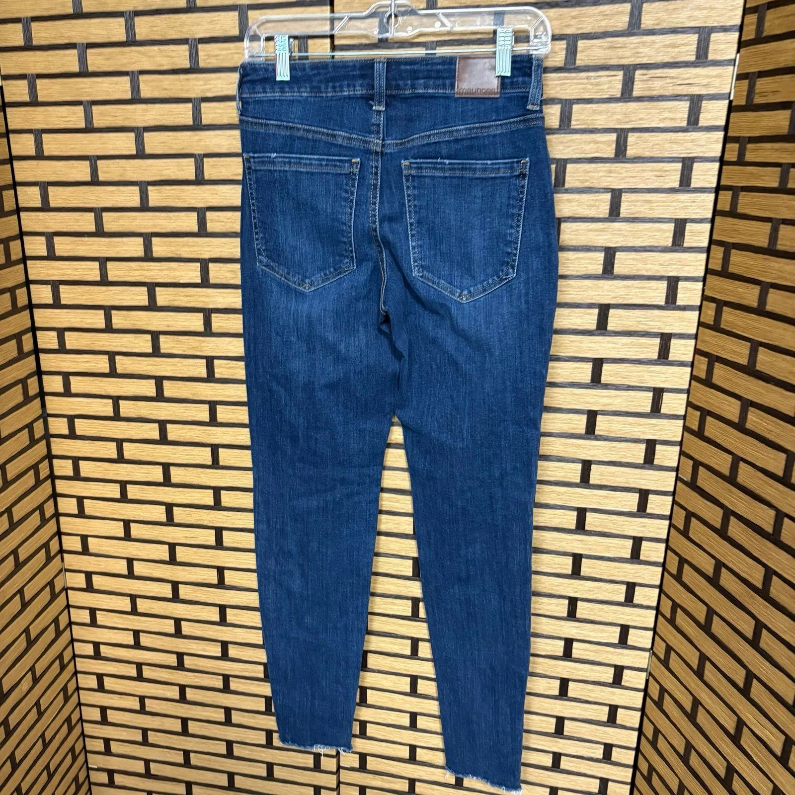 Maurices Dark‎ Wash Skinny Jeans Size 2 - Image 2