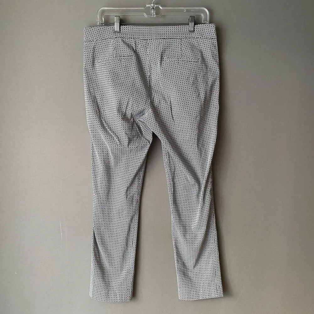 Donna Ricco sz 8 black white slack‎ office dress pants - Image 7