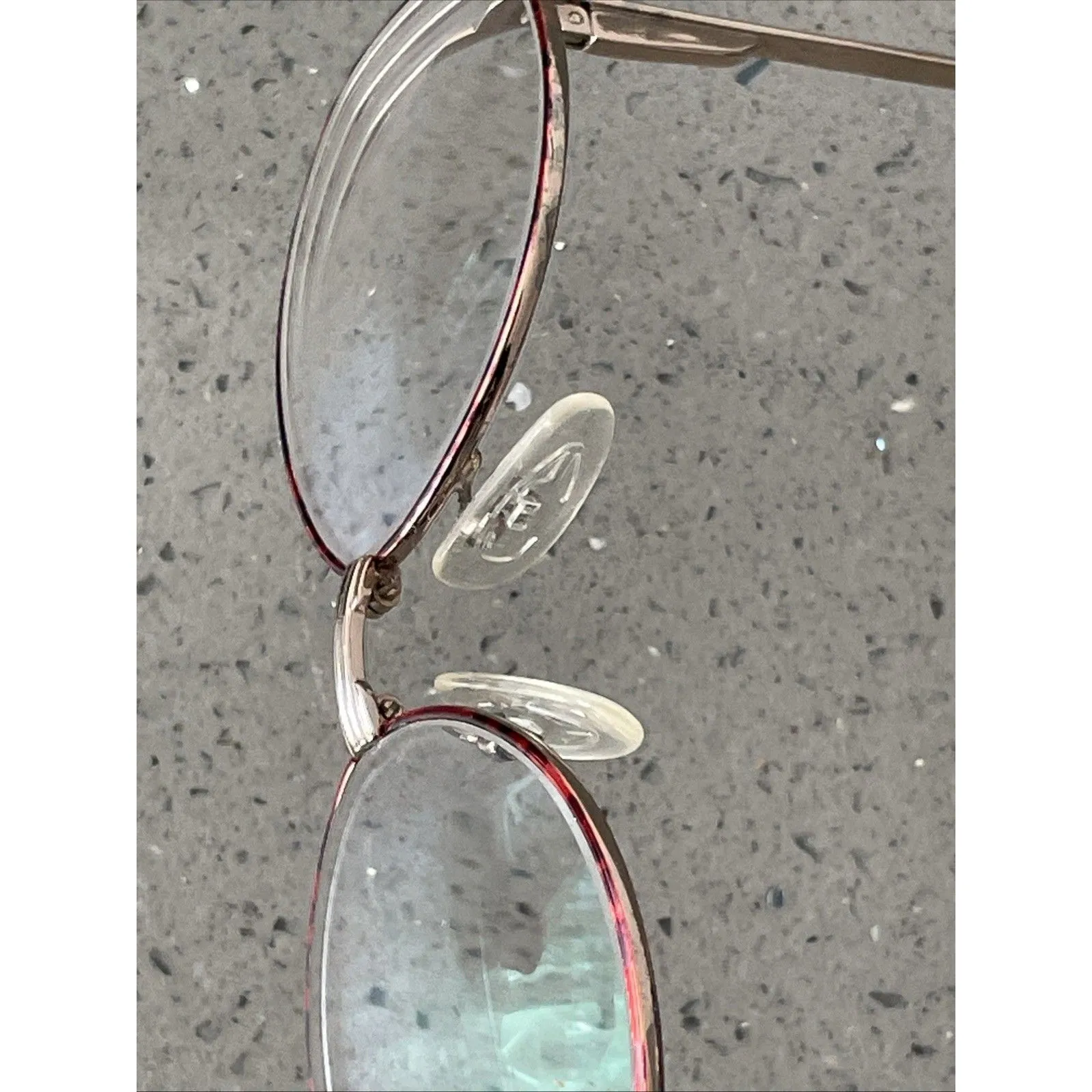 EYEGLASSES ECCA WM 5008 AM TORTOISE GOLD METAL FRAMES ONLY 52 - Image 15