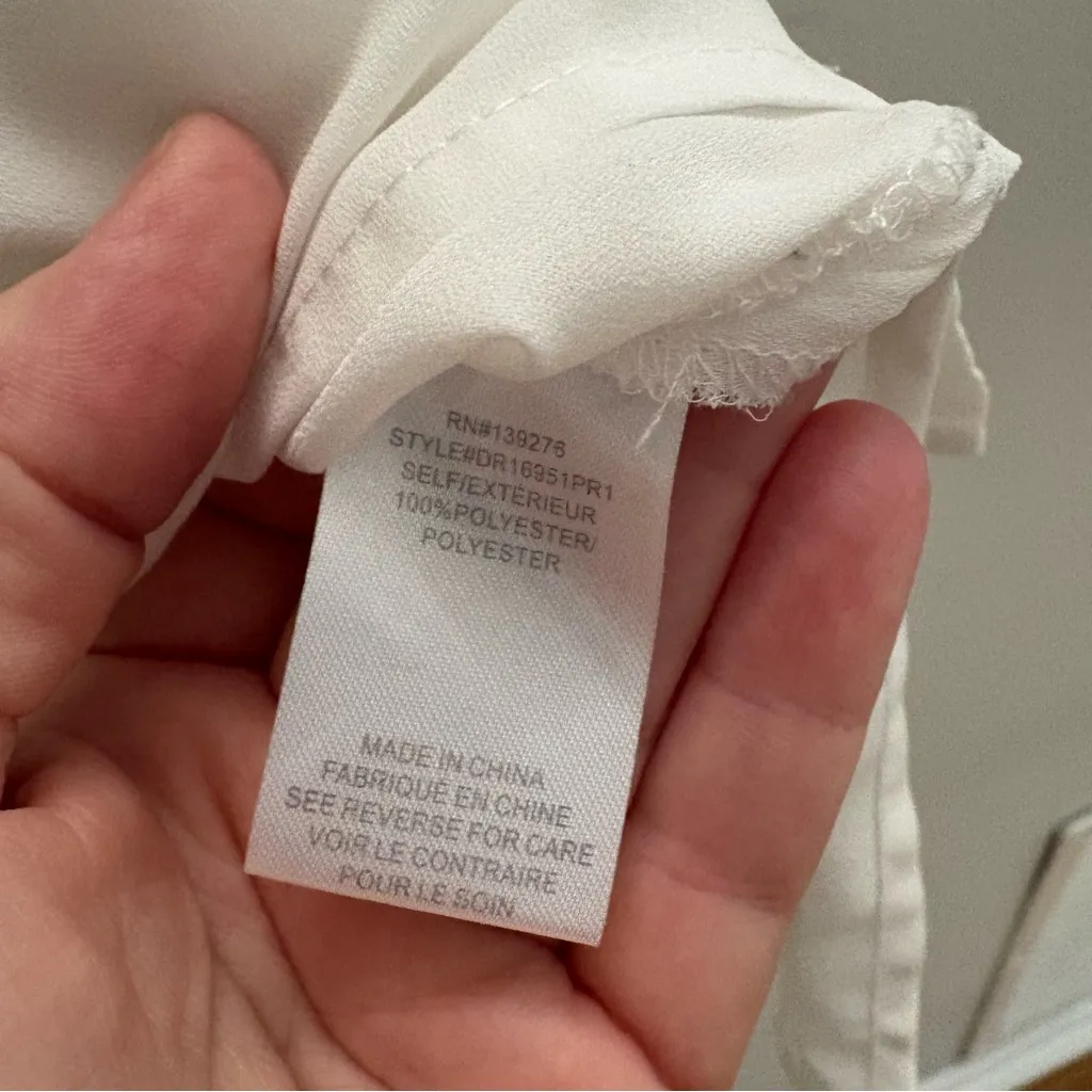Dr2 Nordstrom Rack off white mixed media blouse. Size M Size M - Image 6