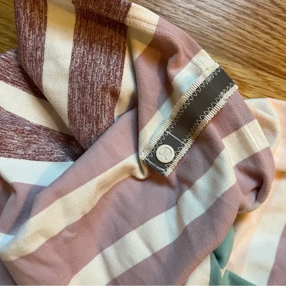 Lululemon vinyasa scarf / wrap multicolored stripes - Image 2
