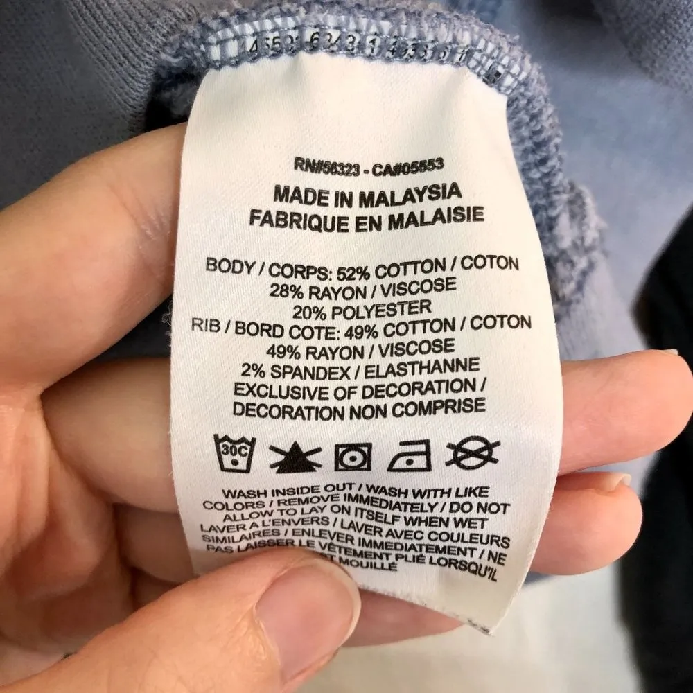 Nike Air Cropped Colorblock Sweater - Image 9