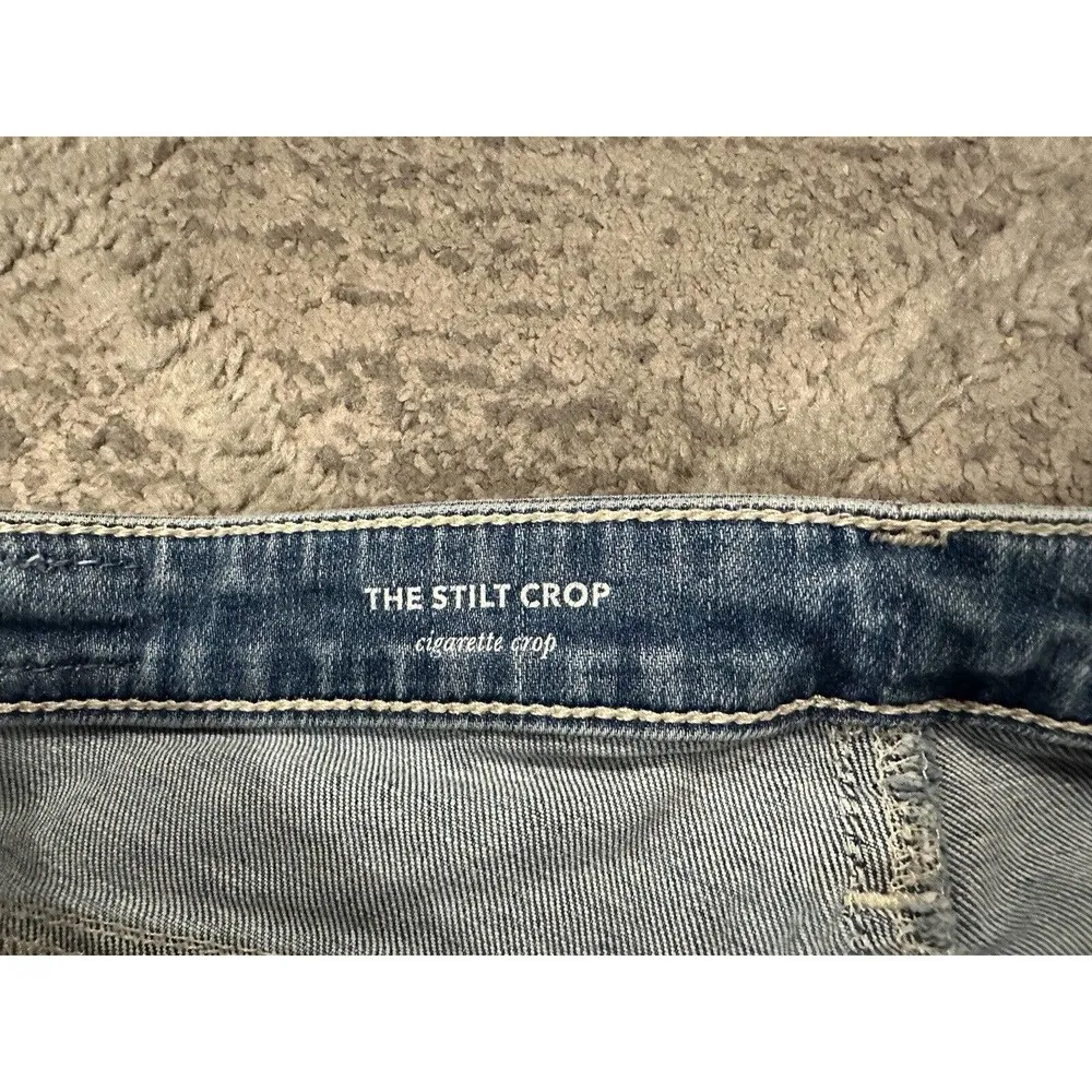 AG Adriano Goldschmied The Stilt Crop Jeans Size 28 - Image 3