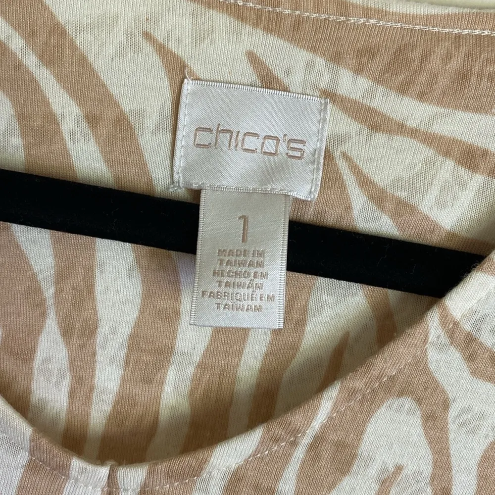 Chicos Size 1 Animal Print - Image 2