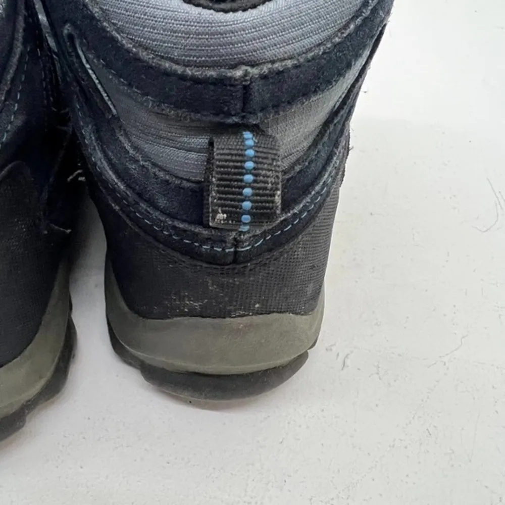 Lands End Womens Navy blue Hiking Walking Mud Boots lace up cushioned size 7.5 - Image 5