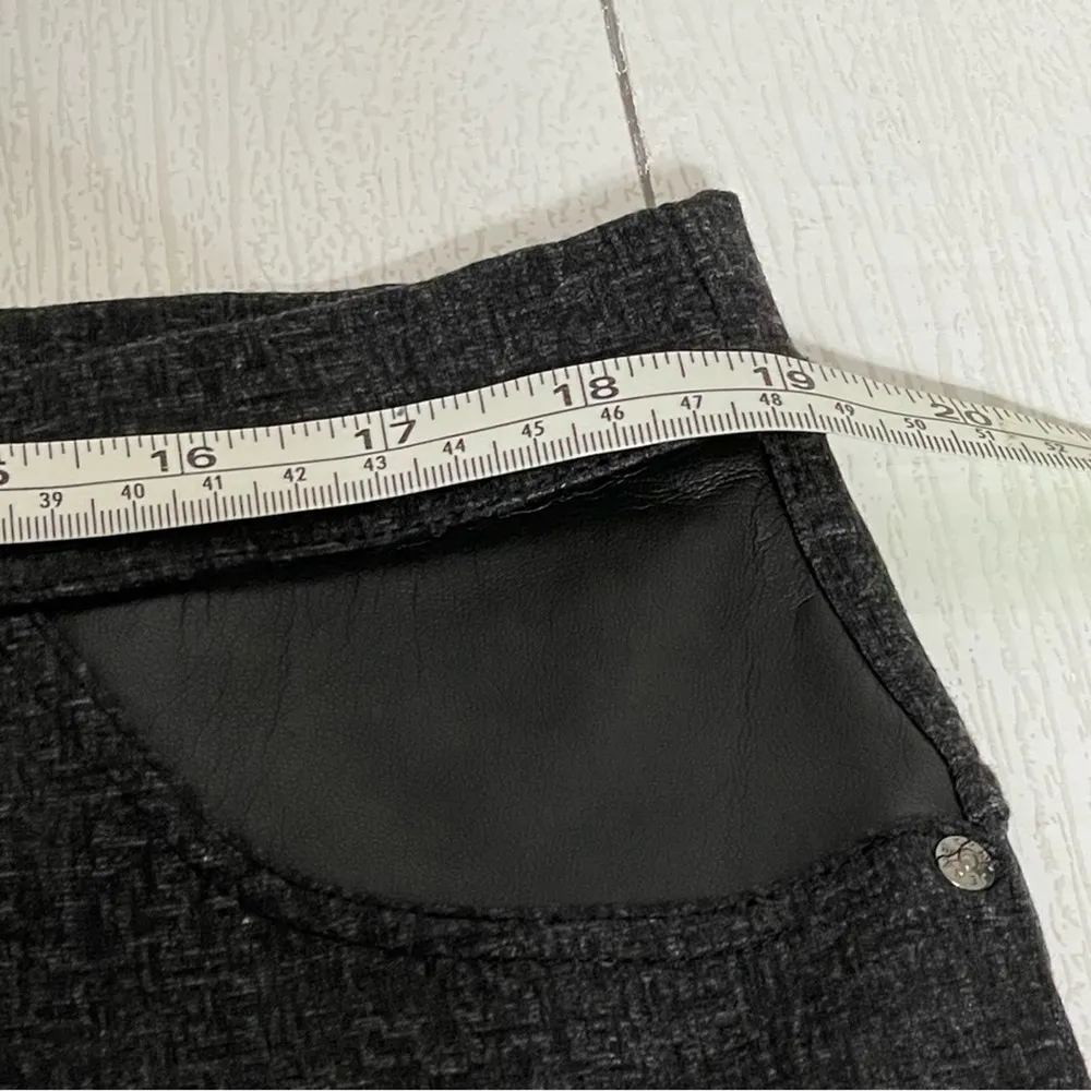 JEANS Dark Charcoal Gray Ponte Pants Size XXL - Image 85