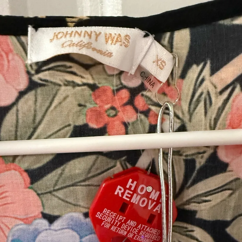 Johnny Was Royal Long Ruffle Kimono Size XS NWT - Image 4