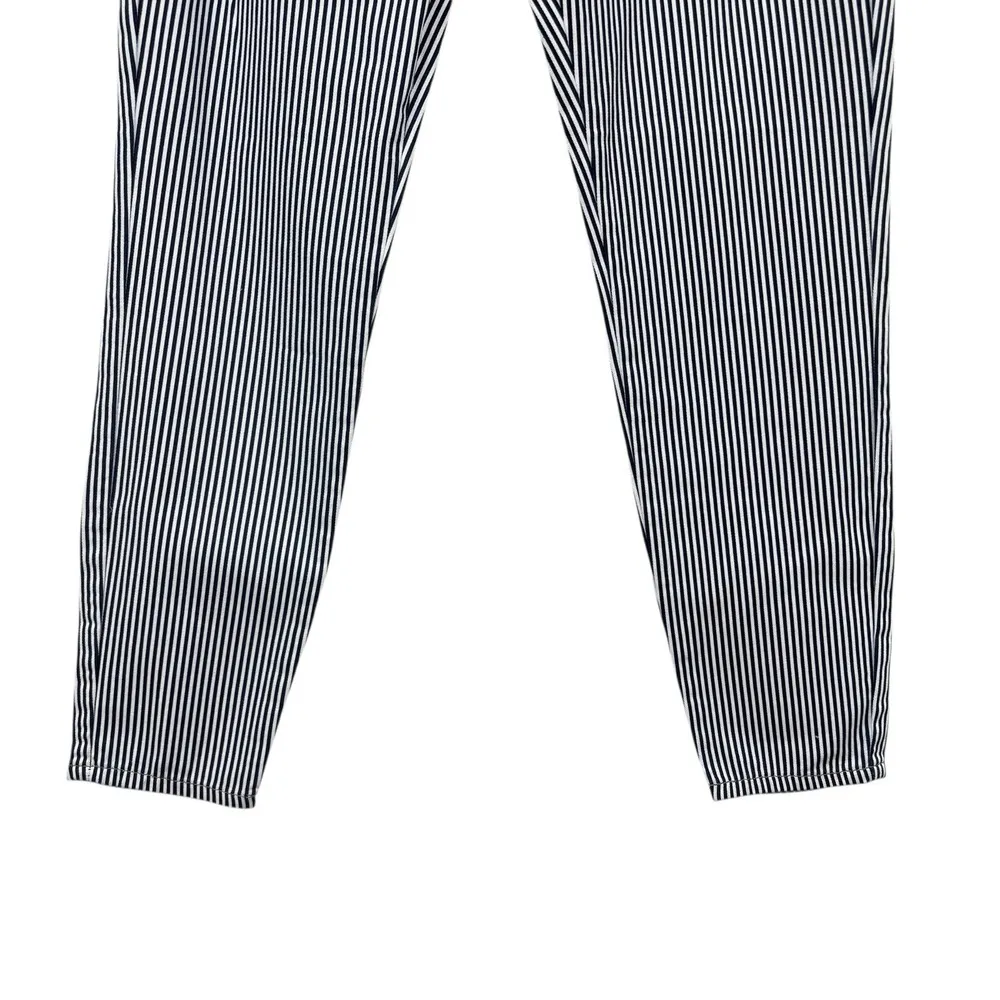 Etica Blue and White Skinny Jeans Striped Nautical Sustainable Size 30 NEW - Image 4