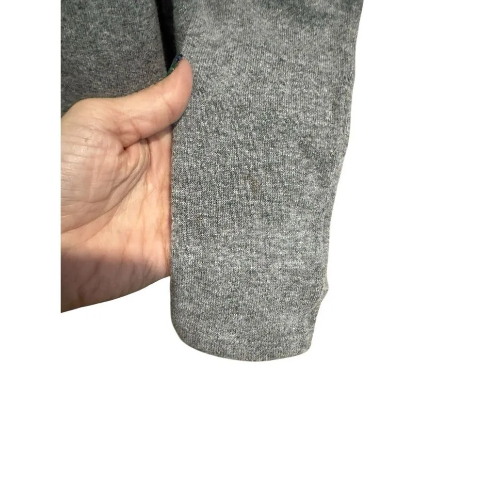 Brandy Melville Women's Open Front Wool Cardigan Long Sleeve One Size Gray WX7-3 - Image 5