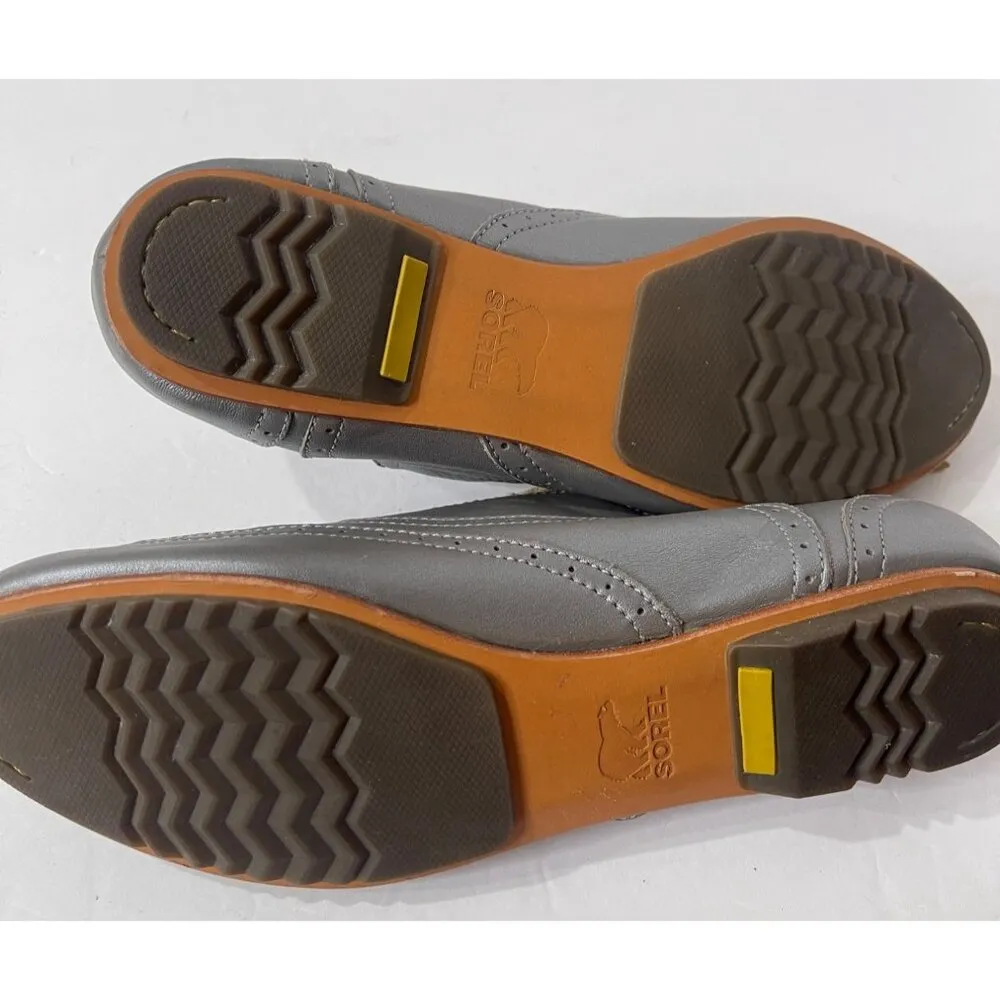 Sorel Leather Silver Gray Lace-up Shoes Derby Oxfords Size 10.5 - Image 10