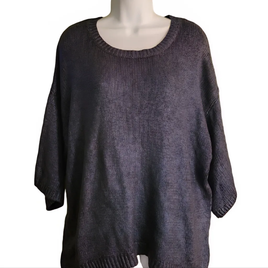 Coldwater Creek Women's Acrylic Cotton Pullover Sweater Size XL - Image 1