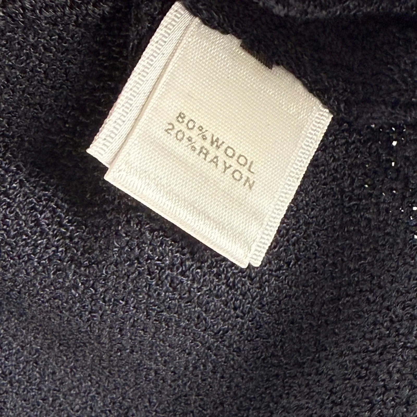 St. John Collection Tank Top Knit Sleeveless Wool Blend‎ Navy Size P - Image 5