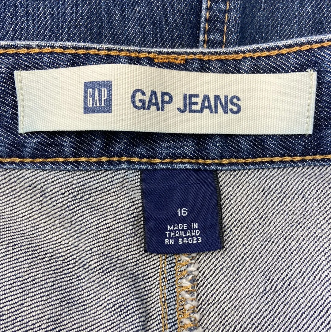 Vintage Plus Size  Pleated Denim Jean Skirt Size 16 - Image 2