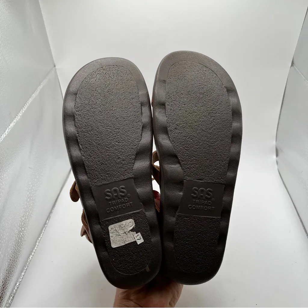 NWOB SAS Womens Shoes Aria Gladiator Sandal brown leather size 6.5M - Image 7