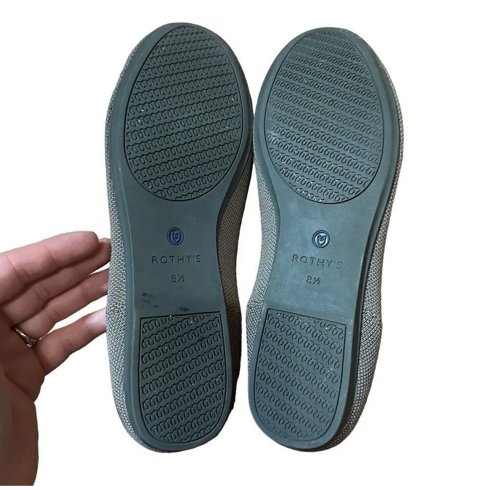 Rothy's The Loafer Women's Size 8.5 Mocha Round Toe Slip On Flat Shoes Brown - Image 6