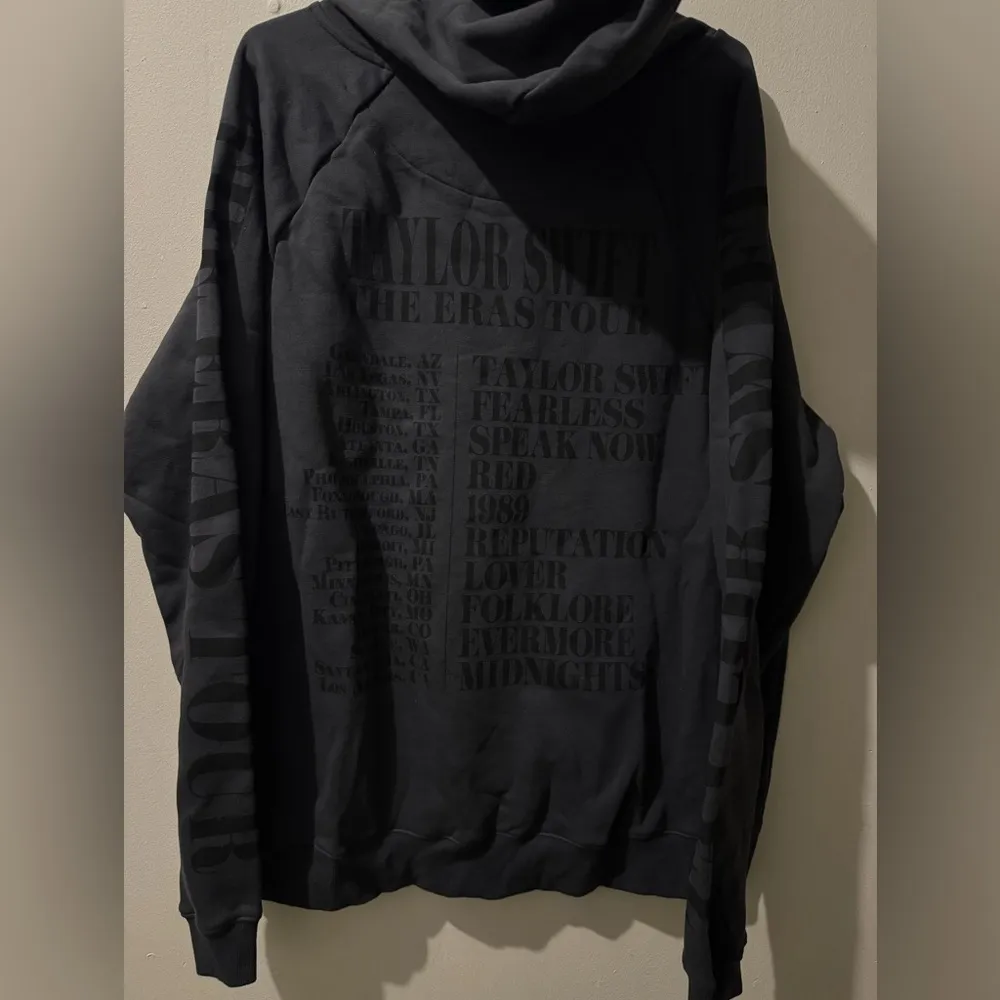 The Eras Tour US Dates Hoodie in black size Large - Image 4