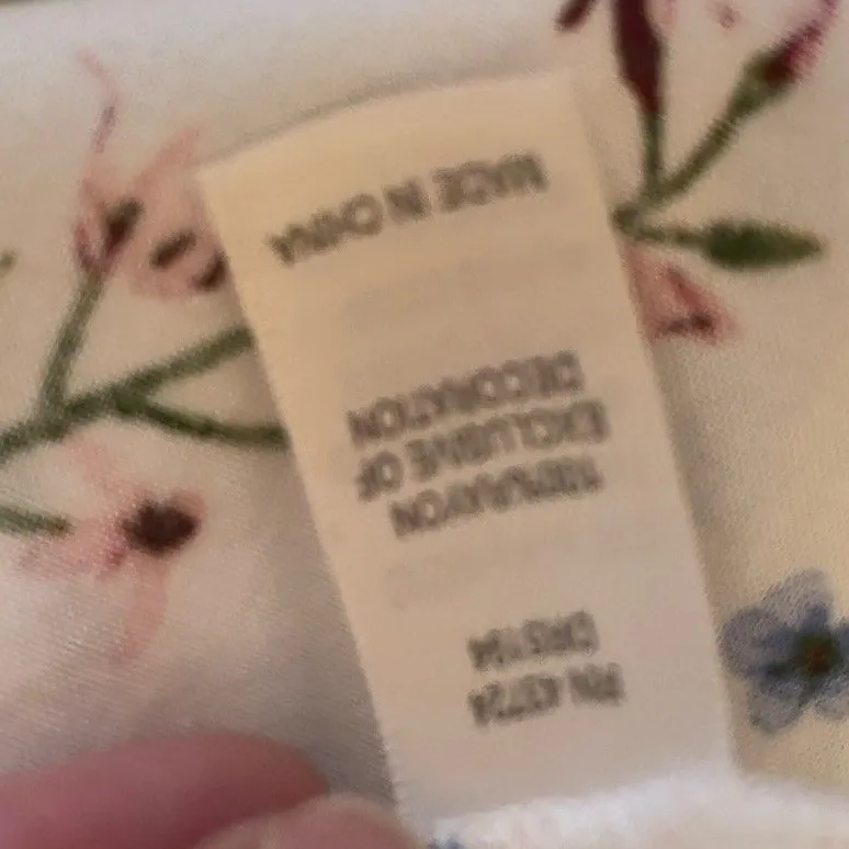 Linda Anderson Womens Small Floral Maxi Sun Dress Garden Boho Cottage Country White - Image 8