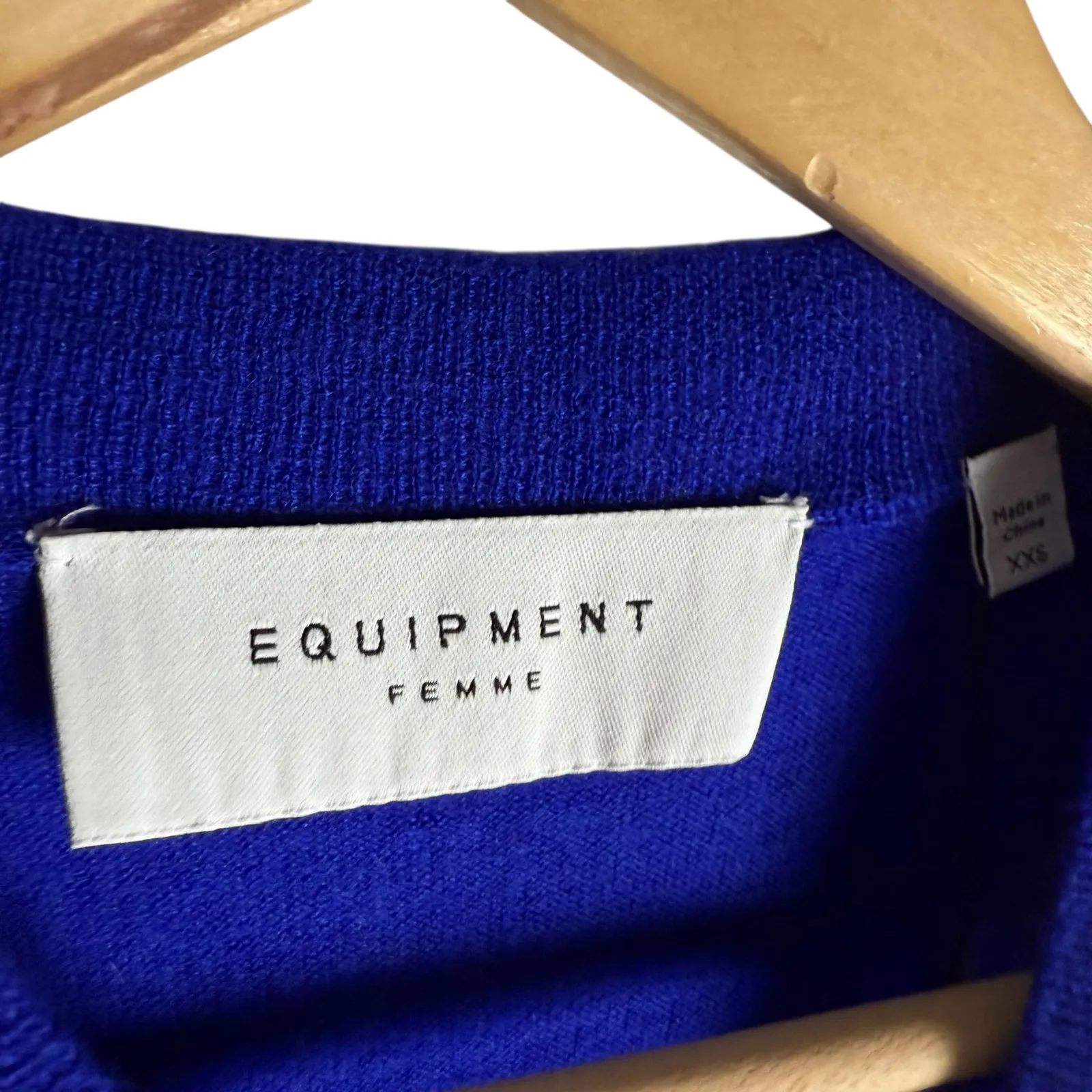 Equipment Rachida Surrealist Blue Cashmere Knit Sleeveless Maxi Dress Size XXS - Image 8